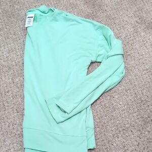 Avia Light Green Long Sleeve Top